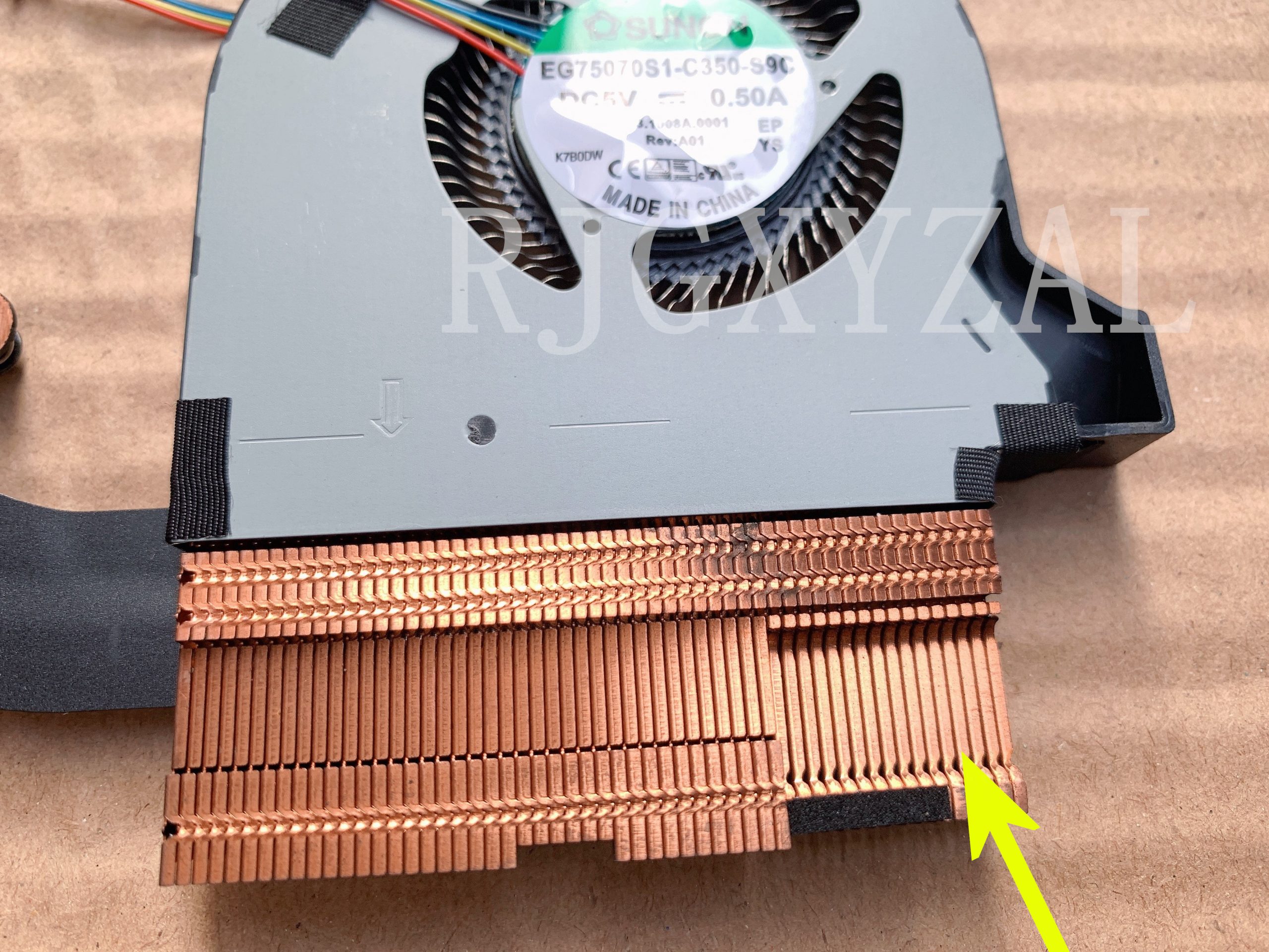 SNN4600B2010001 Heatsink Fan EG75070S1-C360-S9C EG75070S1-C350-S9C