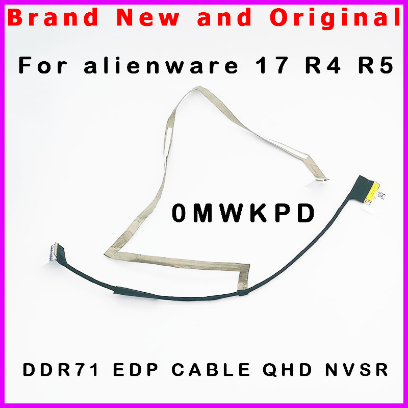 DC02C00HZ00 0MWKPD LCD EDP Cable Dell Alienware 17 R4 R5 ALW17 R4 R5 DDR71 40 pin