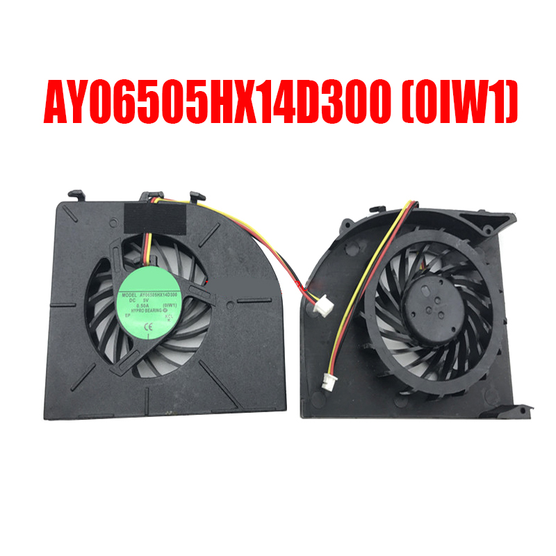 AB7205HX-GC1 JAL50 CPU Cooling Fan Quanta TW8 AY06505HX14D300 0IW1 DC5V 0.5A