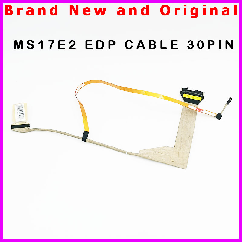 K1N-3040124-H39 Display Cable MSI GL75 MS-17E2 MS17E2 30PIN K1N-3040124-H39 Display Cable MSI GL75 MS-17E2 MS17E2 30PIN