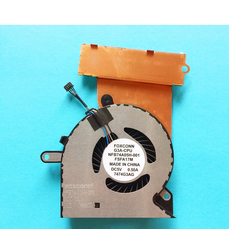 New laptop CPU cooling fan Cooler radiator Notebook for HP OMEN Pro 3plus gpu 15-CE000 by 15-ce001la 15-ce033TX 15-CE198WM