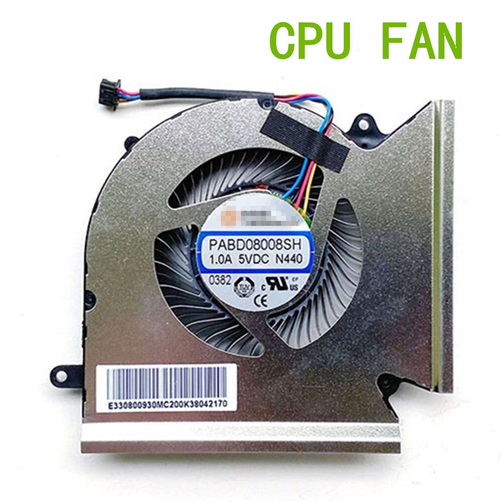 Cooling Fan MSI GE66 GP66 GL66 MS- 1541 1542 PABD08008SH N440 N441 Cooling Fan MSI GE66 GP66 GL66 MS- 1541 1542 PABD08008SH N440 N441