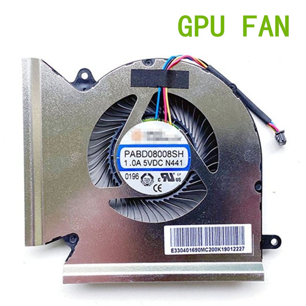 Cooling Fan MSI GE66 GP66 GL66 MS- 1541 1542 PABD08008SH N440 N441 Cooling Fan MSI GE66 GP66 GL66 MS- 1541 1542 PABD08008SH N440 N441