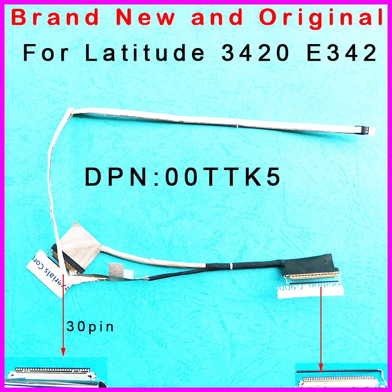 00TTK5 Lvds Edp HD cable Dell Latitude 3420 E3420 450.0NF01.0011