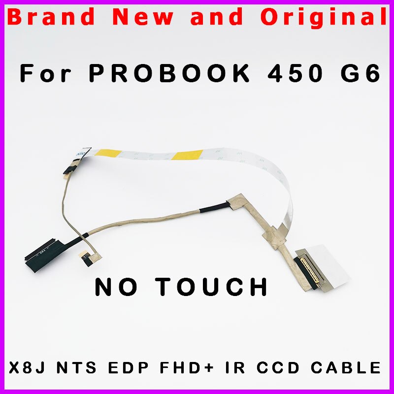 DD0X8JLC410 LCD cable HP Probook 450 G6 X8J NTS EDP FHD+ IR CCD no touch 30pins DD0X8JLC410 LCD cable HP Probook 450 G6 X8J NTS EDP FHD+ IR CCD no touch 30pins