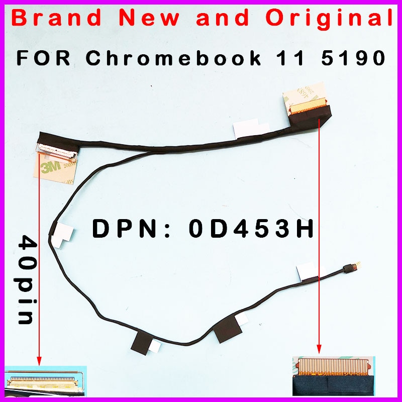 450.0DQ01.0011 Lcd Lvds Cable Dell Chromebook 11 5190 0D453H D453H SF11 450.0DQ01.0011 Lcd Lvds Cable Dell Chromebook 11 5190 0D453H D453H SF11