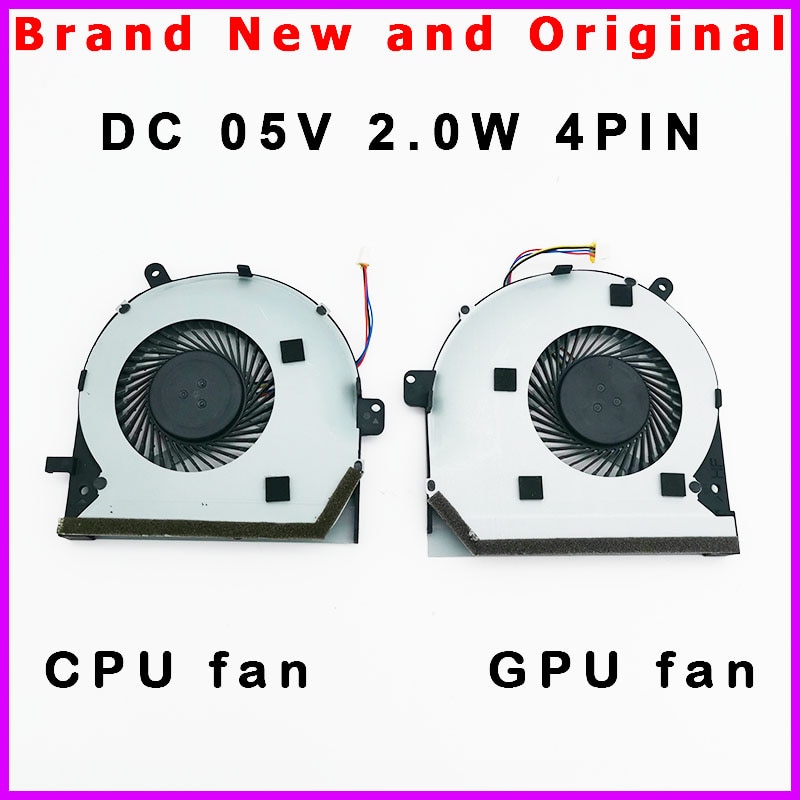 EF75070S1-C410-S9A EF75070-C480-S9A Cooling Fan Asus Strix GL502V GL502VT GL502VT-DS71 S5VT