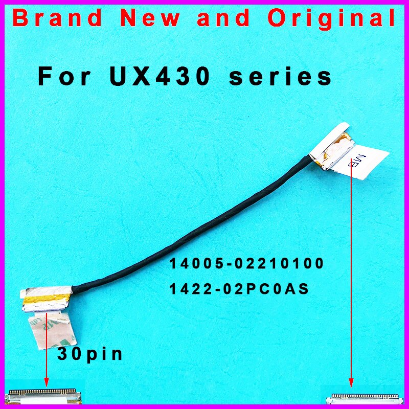 14005-02210100 Lcd Lvds Cable Asus UX430 UX430UA UX430U UX430UN UX430UQ U430UAR U4100U
