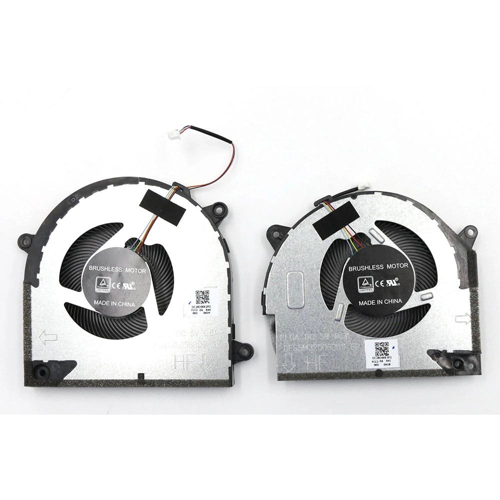 NEW CPU GPU COOLING FAN For Legion Y540-17IRH 81Q4 GTX1660Ti DC5V 0.5A 5F10S13888 17"
