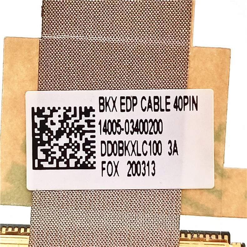 NEW ORIGINAL Laptop LCD CABLE FOR ASUS 2Plus FX506 FA506/IH/II FA506IU/IV FA706IU 120Hz 144Hz 40PIN 0.5MM DD0BKXLC100 NEW ORIGINAL Laptop LCD CABLE FOR ASUS 2Plus FX506 FA506/IH/II FA506IU/IV FA706IU 120Hz 144Hz 40PIN 0.5MM DD0BKXLC100