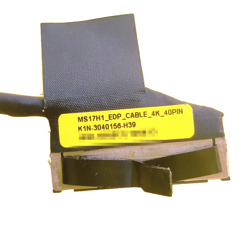 NEW Original Laptop LCD Video Ribbon Cable For MSI MS-17H1 GT76 Titan 9SG 9SF 4K 40PIN K1N-3040156-H39