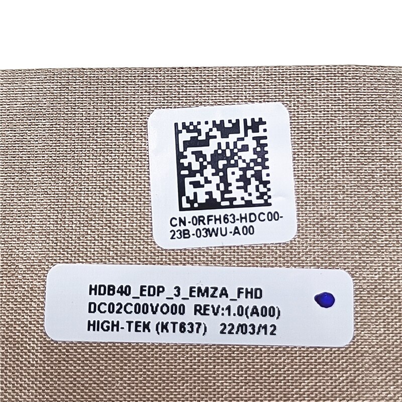 New Original Laptop LCD FHD Cable For Dell Latitude 7430 E7430 HDB40 EDP 3 EMZA 0RFH63 RFH63 DC02C00VO00