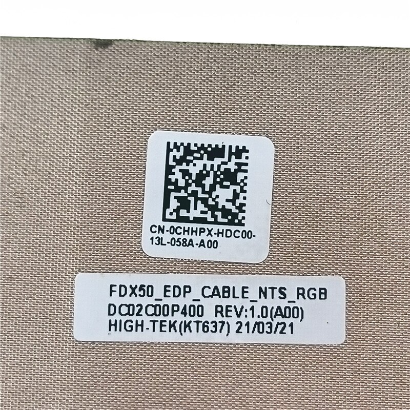 New Original Laptop LCD EDP RGB Cable For Dell Precision 7550 M7550 FDX50 NO TOUCH DC02C00P400