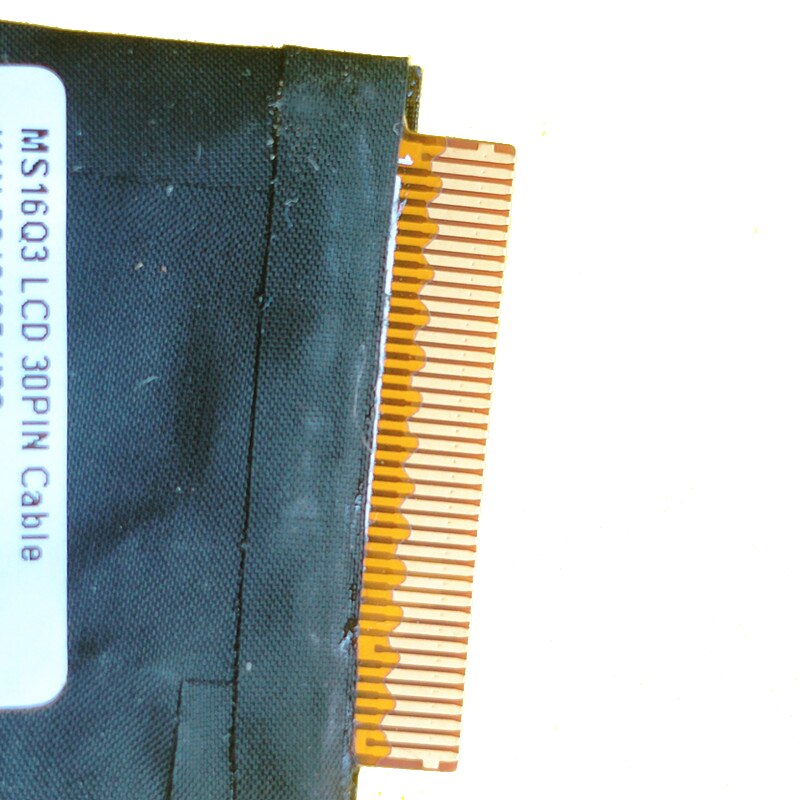 NEW Original Laptop LCD Video Ribbon Cable For MSI GE MS16Q1 GS65 30pin EDP K1N-3040105-H39