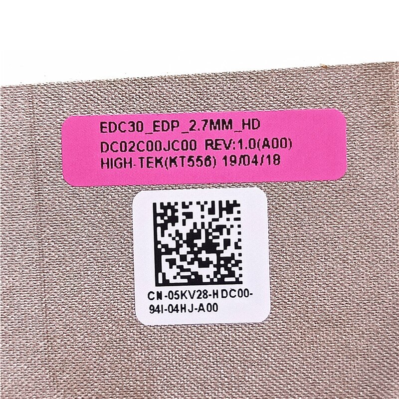 New Original Laptops LCD EDP 2.7MM HD CABLE FOR Dell Latitude 7300 E7300 EDC30 05KV28 5KV28 DC02C00JC00 New Original Laptops LCD EDP 2.7MM HD CABLE FOR Dell Latitude 7300 E7300 EDC30 05KV28 5KV28 DC02C00JC00