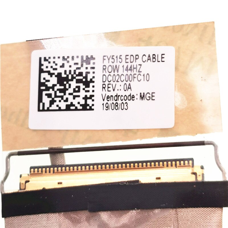 NEW Original LAPTOP LCD EDP Cable For Lenovo Legion Y540-15IRHW Y7000 2019 1050 Y530 FY515 144Hz 4K DC02C00FC00 DC02C00FC10 NEW Original LAPTOP LCD EDP Cable For Lenovo Legion Y540-15IRHW Y7000 2019 1050 Y530 FY515 144Hz 4K DC02C00FC00 DC02C00FC10