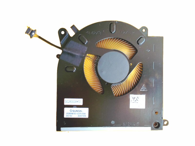 NEW ORIGINAL Laptop CPU GPU Cooling Cooler Fan For DELL M15 R4 R3 0D1X38 0TG9V0 RTX 12V 5V 087HF0 01F4FV
