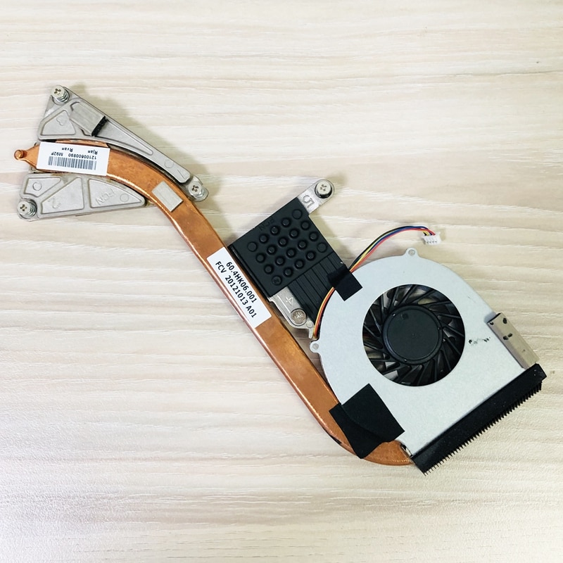 New Original Laptop CPU Heatsink Cooling System Fan For Lenovo B460 B460A V460 Cooler Radiator F92D DFS450805MB0T 60.4HK06.001