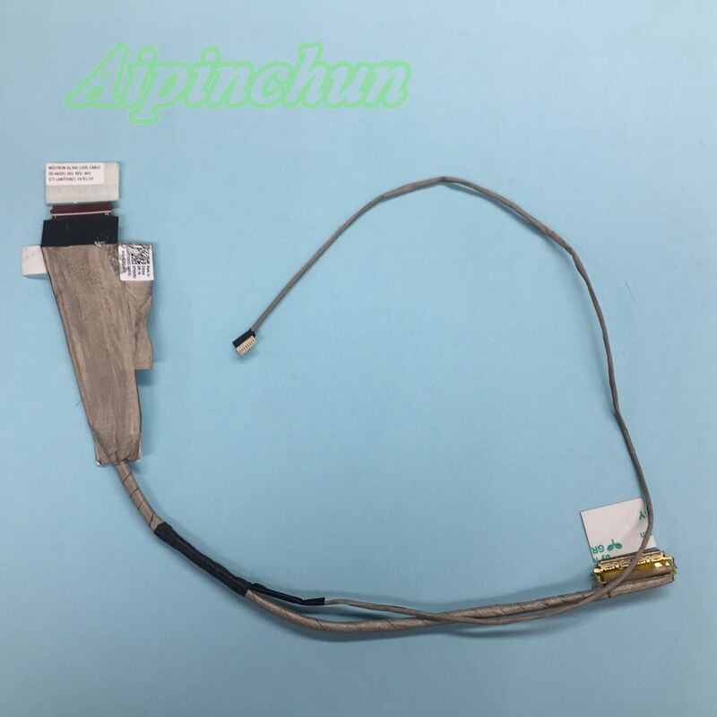 New Wistron DL340 LVDS Cable for Dell E3440 L3440 DL340 Laptop Screen LCD Flex Cable P/N:50.46O01.001