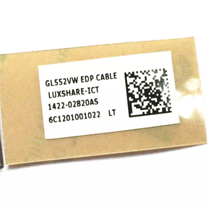 NEW ORIGINAL Laptop LCD CABLE FOR ASUS GL552VW GL552JX ZX50J ZX50JX ZX50VW ZX50V 1422-02820AS NEW ORIGINAL Laptop LCD CABLE FOR ASUS GL552VW GL552JX ZX50J ZX50JX ZX50VW ZX50V 1422-02820AS