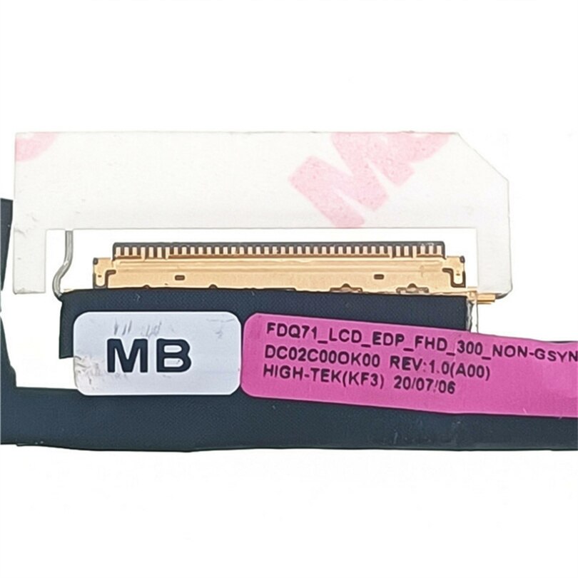 NEW Original LAPTOP LCD EDP LVDS Cable For Dell Alienware M17 R3 M17 R4 FDQ71 FHD 300Hz 0TPW5K TPW5K DC02C00OK00